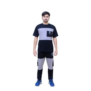 Velocity Vibe Tracksuit Navy White